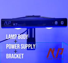 Load image into Gallery viewer, NooPsyche K7 PRO IV Full Set Reef Aquarium LED Coral Light

