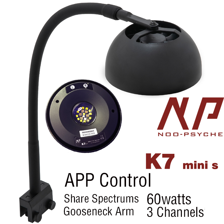 Refugium light K7 MiniS LED iluminación de crecimiento de espectro completo 