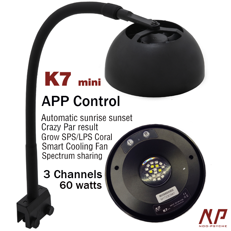 Control de aplicación NooPsyche K7 Mini 60W con brazo flexible